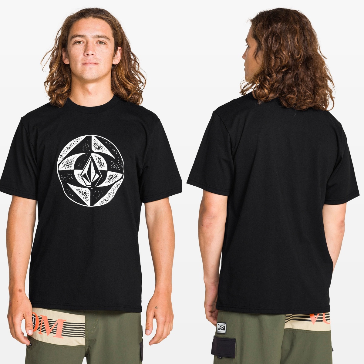 Streetwear Brand Stoned & Co - Daire Taş Bölünmüş Volcom Kaykay Ekstrem
