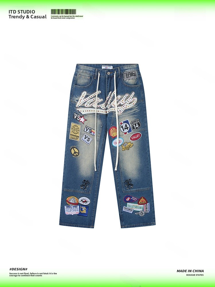 VALLEY İşlemeli Bol Kesim Soka - Valley Streetwear Brand incelemesi ve fiyatı