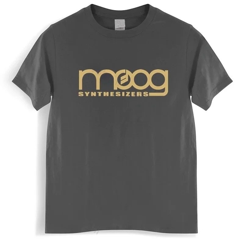 Moog Synthesizer siyah baskı T - Streetwear Brand Tees incelemesi ve fiyatı